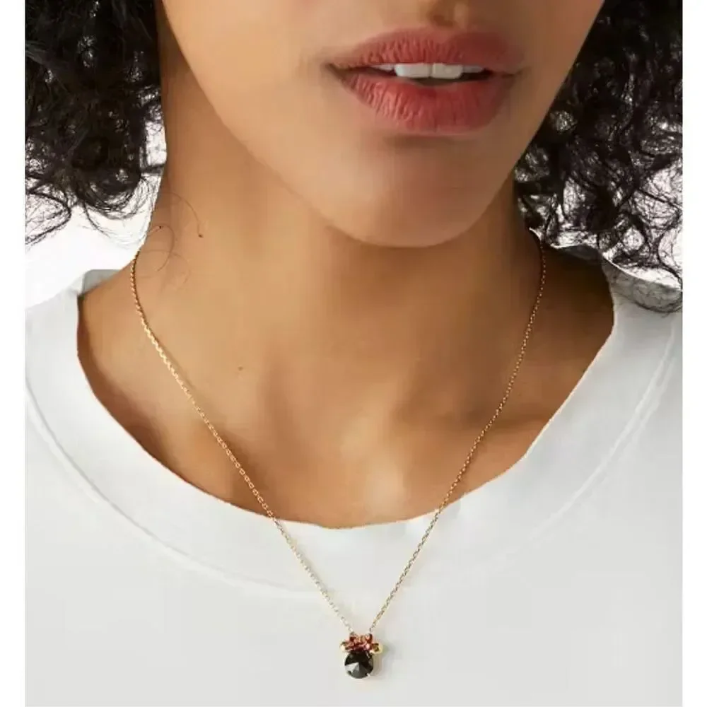 Disney x Kate Spade NEW necklace - Minnie Mouse black